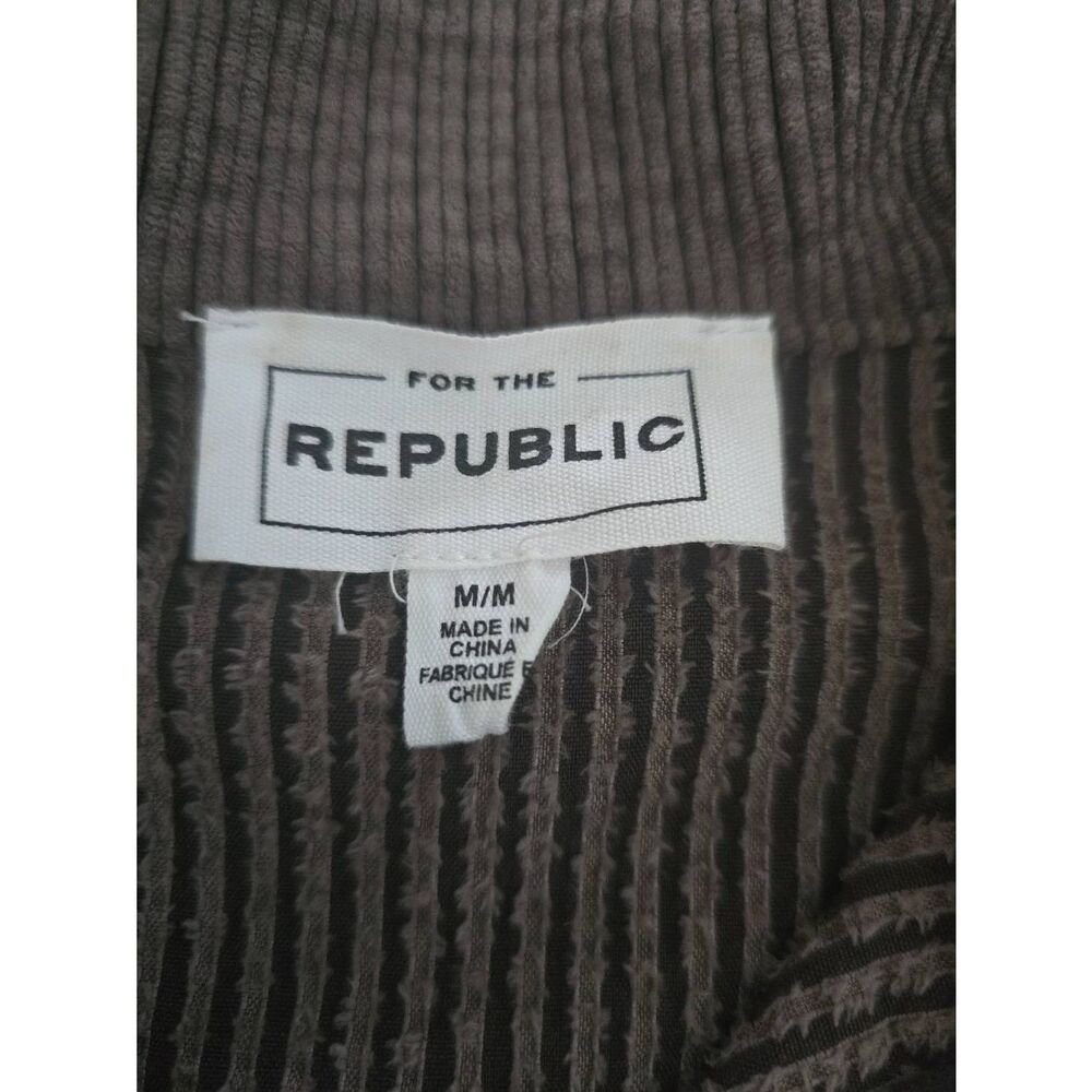 Women's For the Republic Brown Corduroy Trucker Jacket‎ Brown Size Medium - Picture 4 of 7